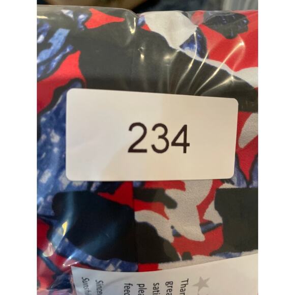 Peter Pilotto for Target Floral‎ Geometric Sleeveless Dress Flounce Hem Size M - Picture 8 of 8